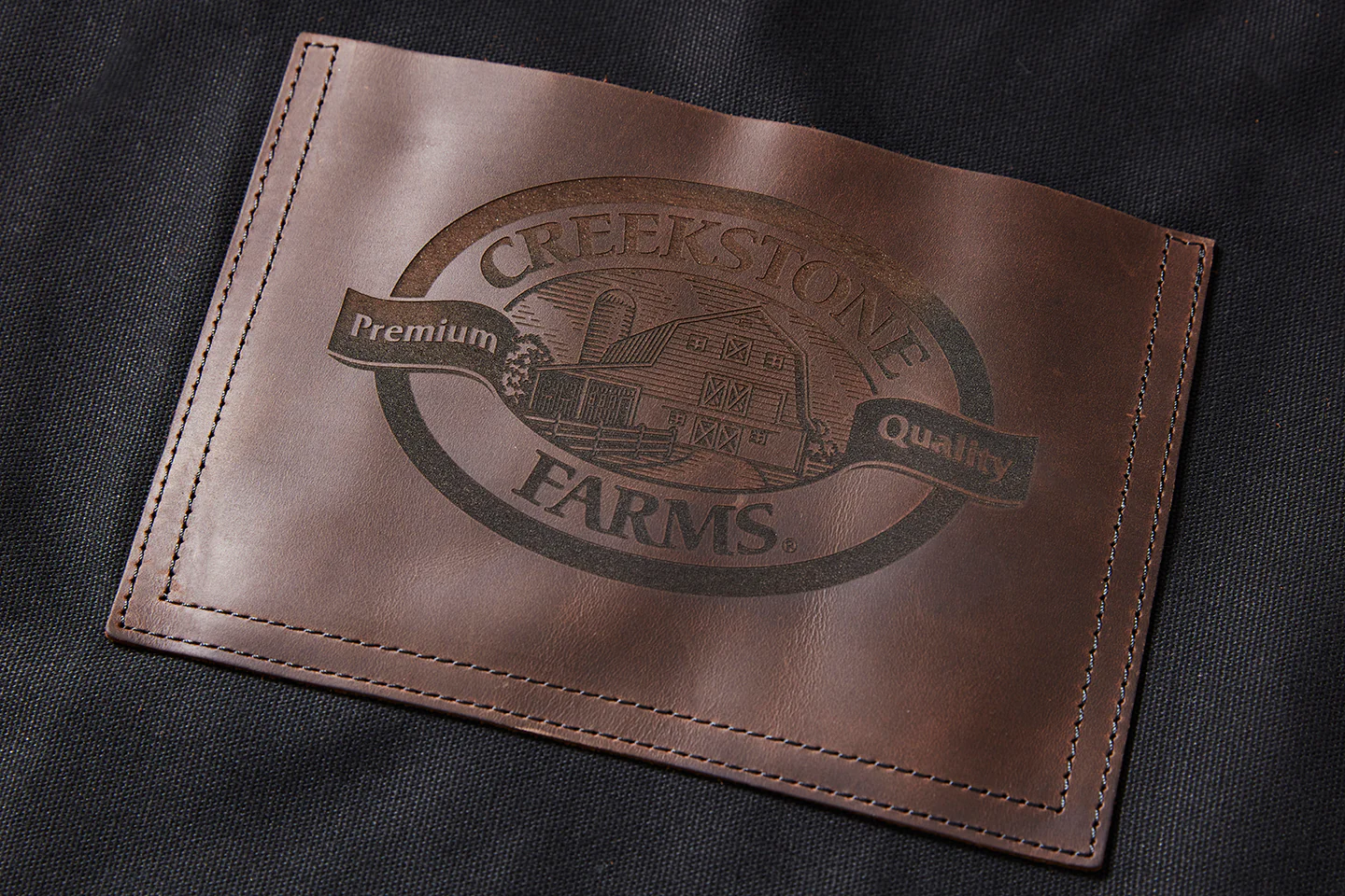 Creekstone Farms Leather Patch Apron - Image 4